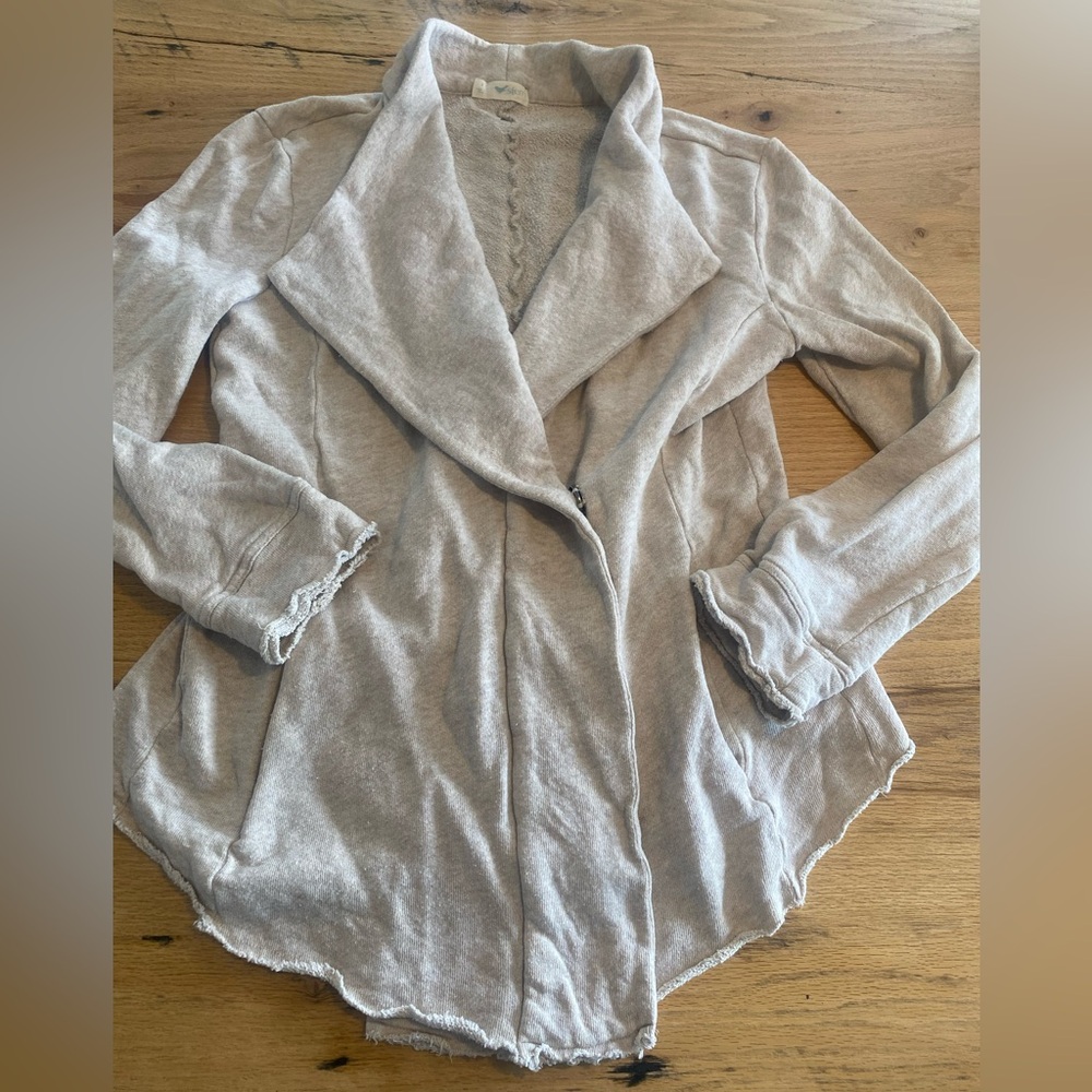 Stem Cream Textured‎ Knit Jacket Sweater Women’s Small Preloved